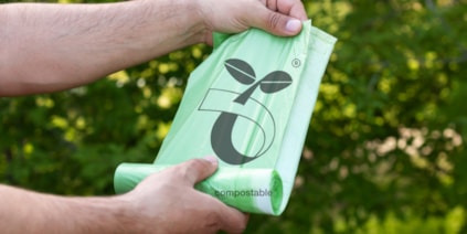 Zertifizierte kompostierbare Folien